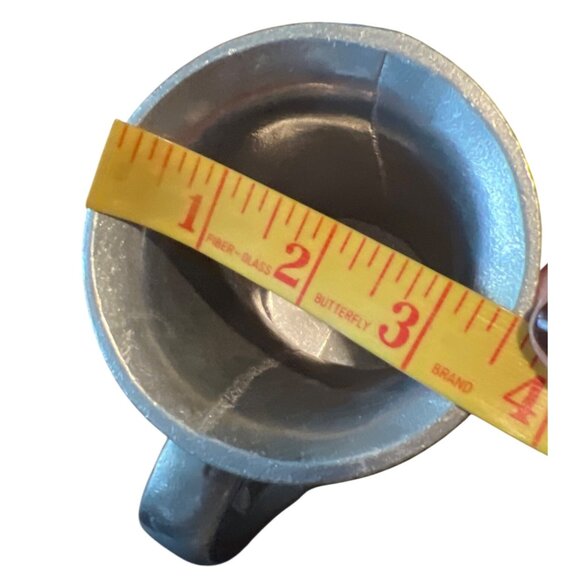 Vintage 80's Wilton Armetale Pewter French Horn Stein/Tankard/Mug Set of 4 - Picture 5 of 7